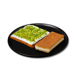 Aish Alsaraia &amp; basbousa cream